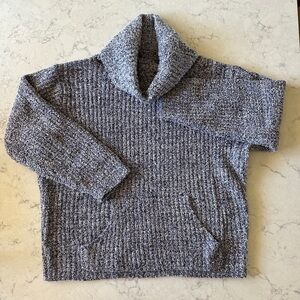 Softies Women's Ultra Soft Marshmallow Slouch Turtleneck Navy Size L/XL